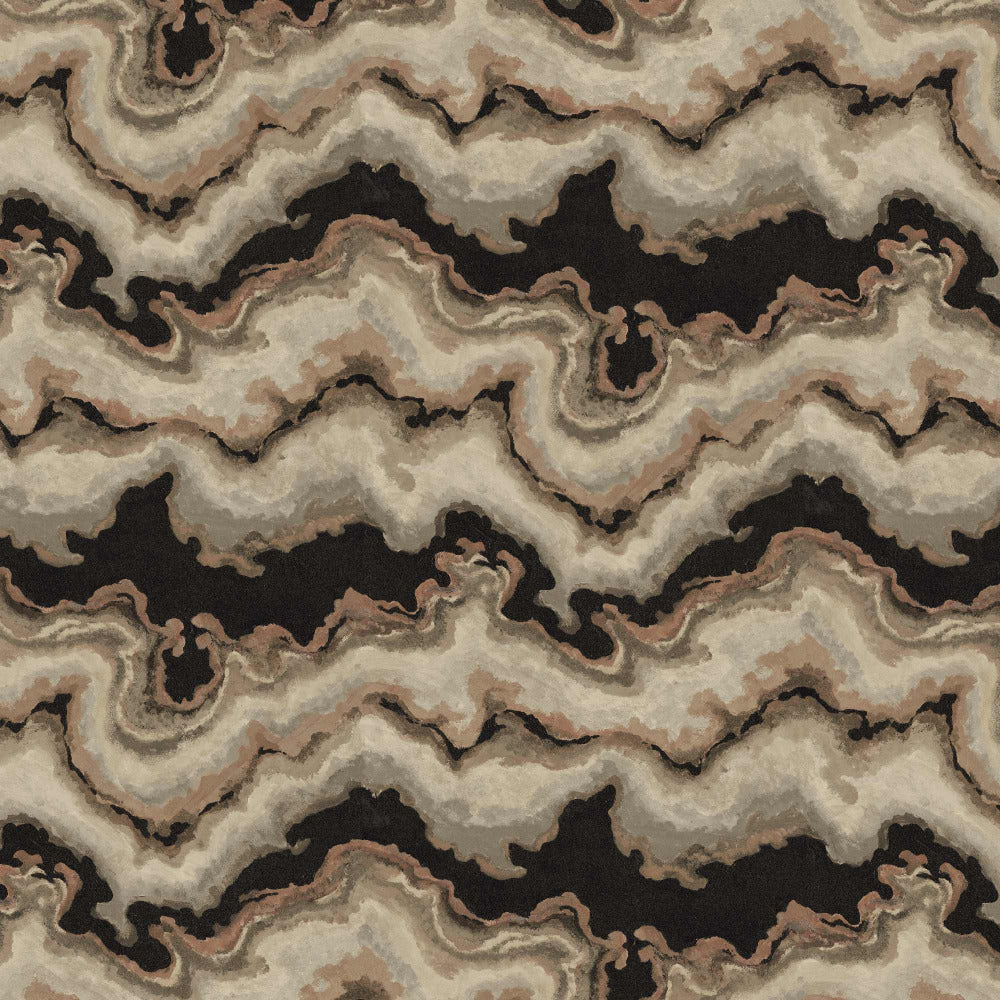 Mallion & Knowles Mika Sandstone Fire Retardant Curtains