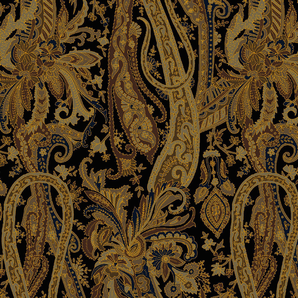 Mallion & Knowles Oban Copper Fire Retardant Curtains texture detail