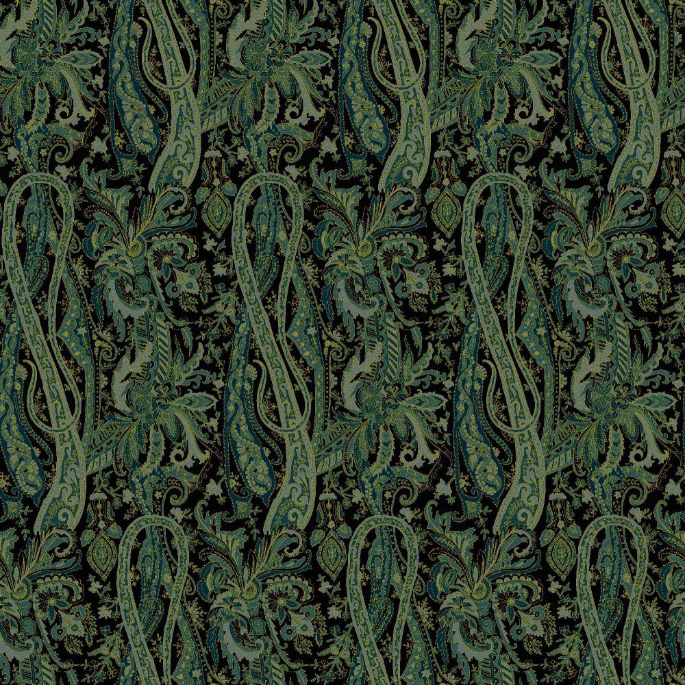 Mallion & Knowles Oban Jade Fire Retardant Curtains