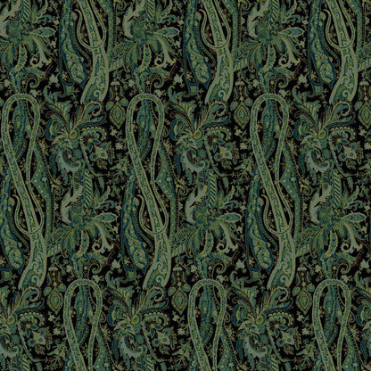 Mallion & Knowles Oban Jade Fire Retardant Curtains