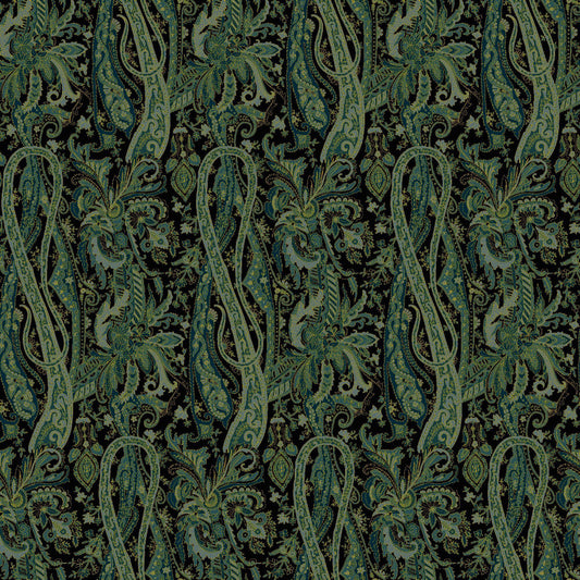 Mallion & Knowles Oban Jade Fire Retardant Curtains