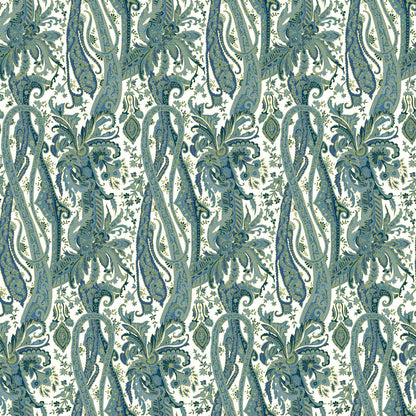 Mallion & Knowles Oban Seafoam Fire Retardant Curtains
