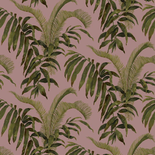 Mallion & Knowles Pavillion Blush Fire Retardant Curtains