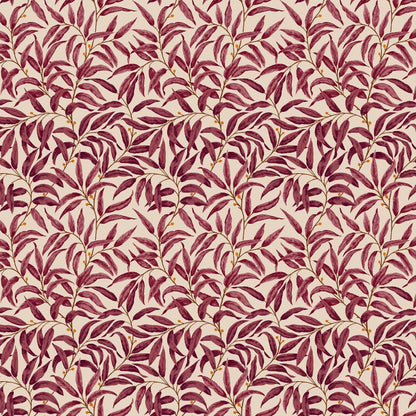 Mallion & Knowles Ruskin Berry Fire Retardant Curtains