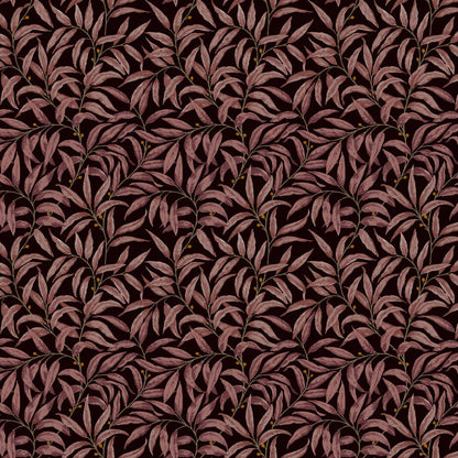 Mallion & Knowles Ruskin Burgundy Fire Retardant Curtains