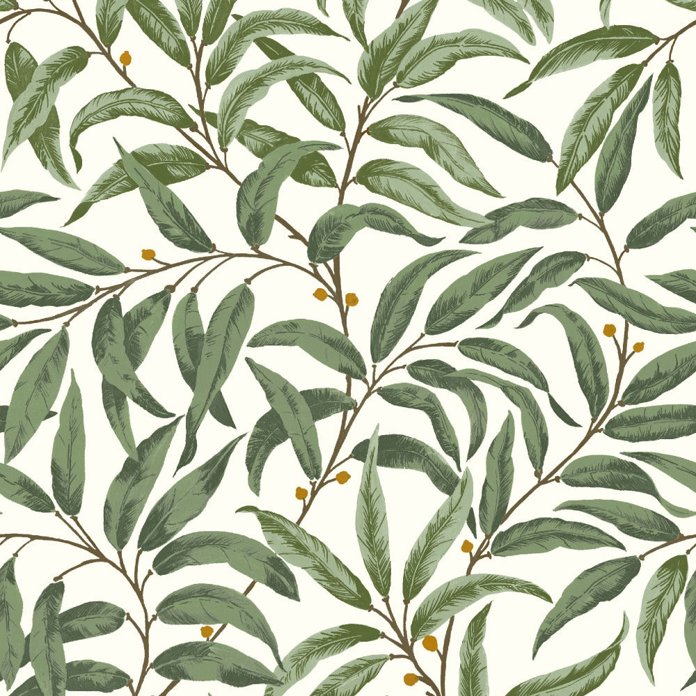 Mallion & Knowles Ruskin Olive Fire Retardant Curtains texture detail
