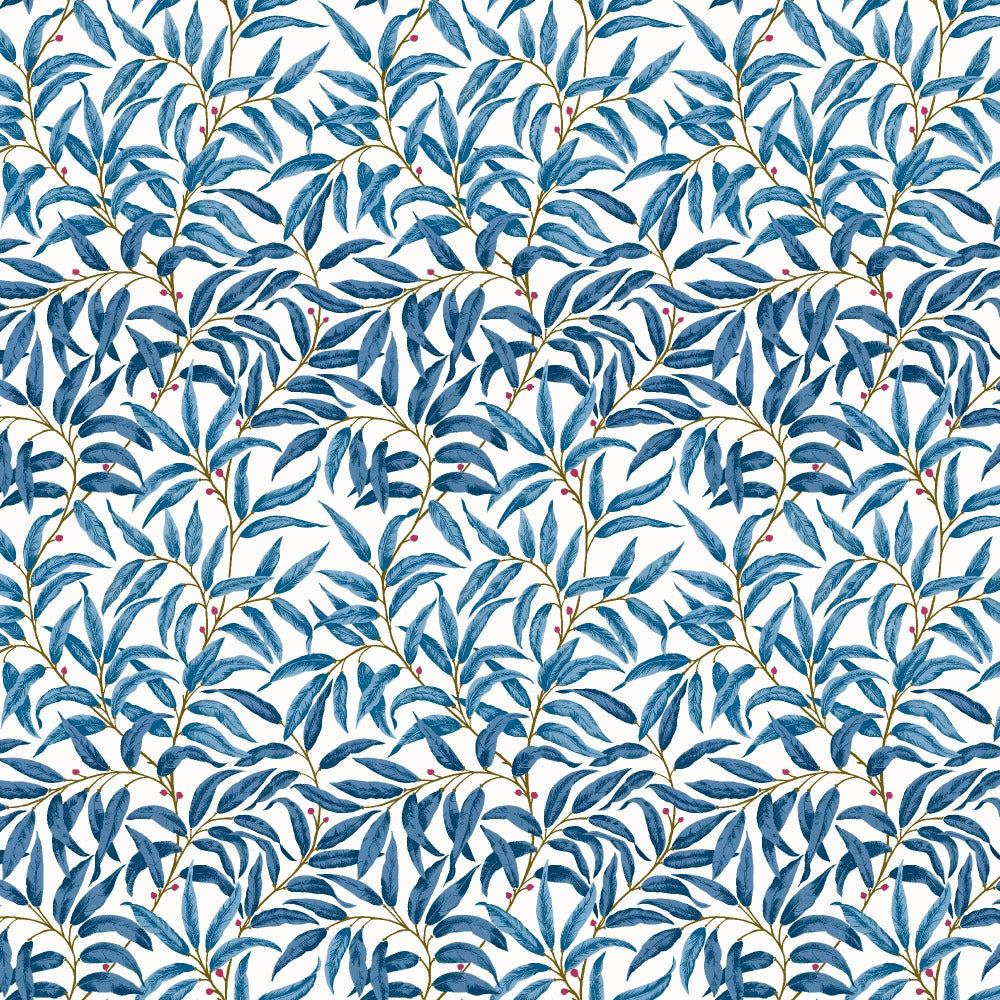 Mallion & Knowles Ruskin Sapphire Fire Retardant Curtains