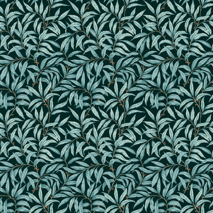 Mallion & Knowles Ruskin Teal Fire Retardant Curtains
