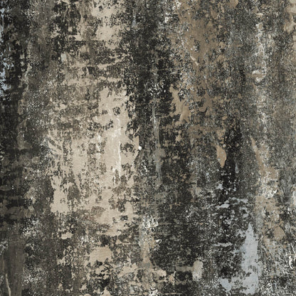 Mallion & Knowles Silicon Beige/Black Fire Retardant Curtains