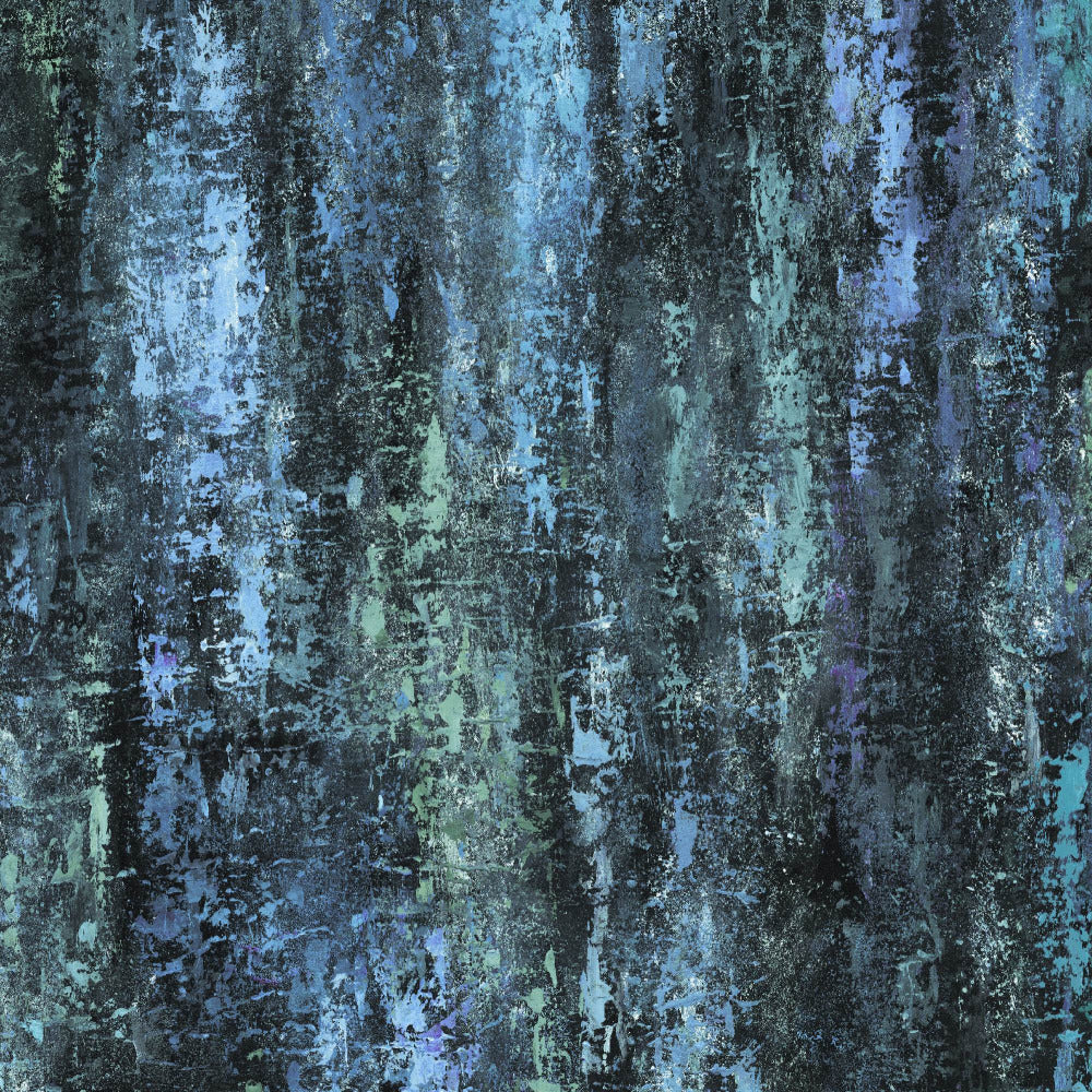 Mallion & Knowles Silicon Jade/Black Fire Retardant Curtains texture detail