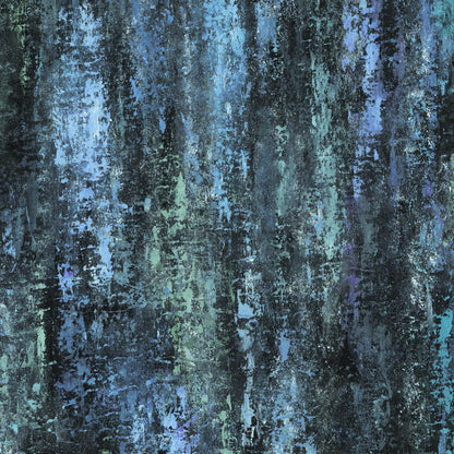 Mallion & Knowles Silicon Jade/Black Fire Retardant Curtains texture detail