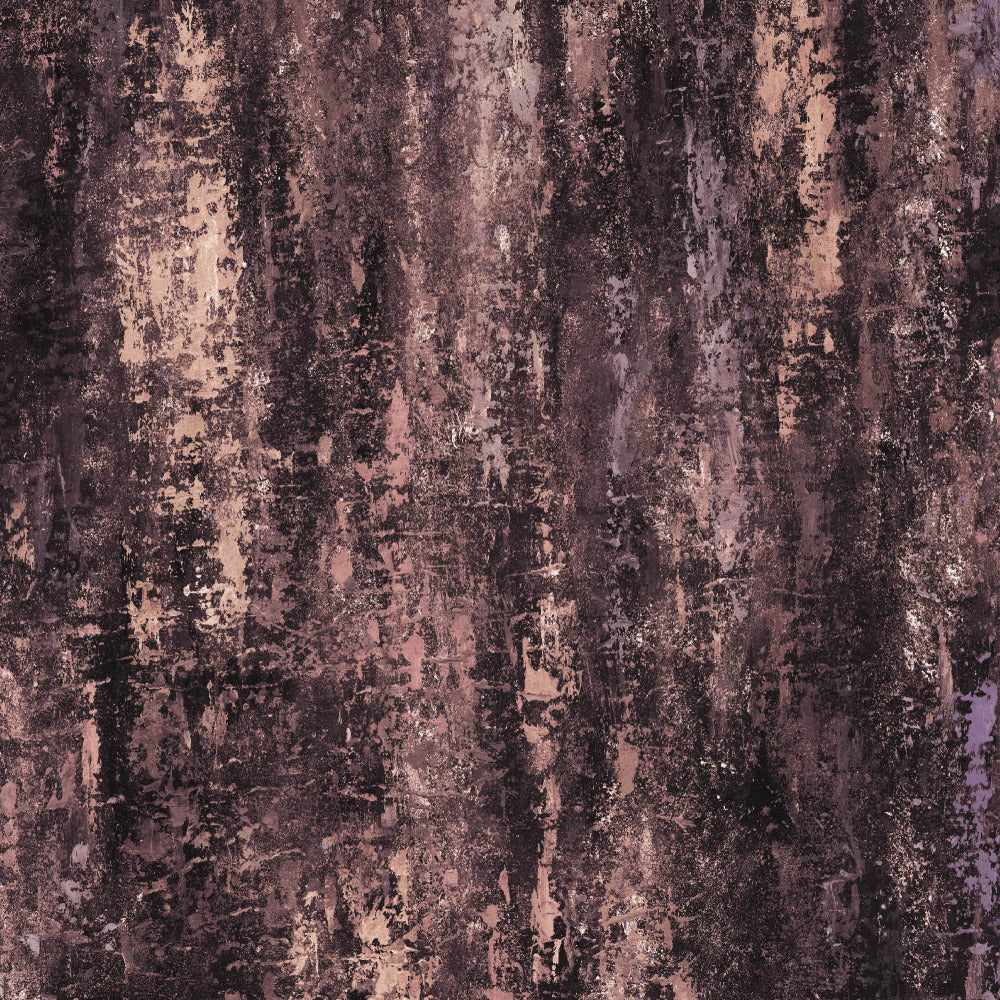 Mallion & Knowles Silicon Plum/Black Fire Retardant Curtains texture detail