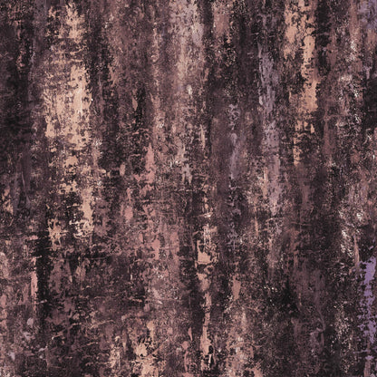 Mallion & Knowles Silicon Plum/Black Fire Retardant Curtains texture detail