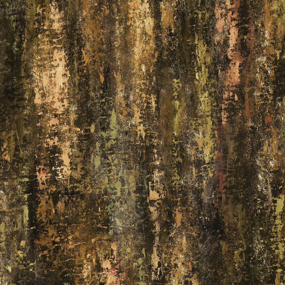 Mallion & Knowles Silicon Rustic/Black Fire Retardant Curtains texture detail