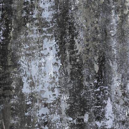 Mallion & Knowles Silicon Silver/Black Fire Retardant Curtains