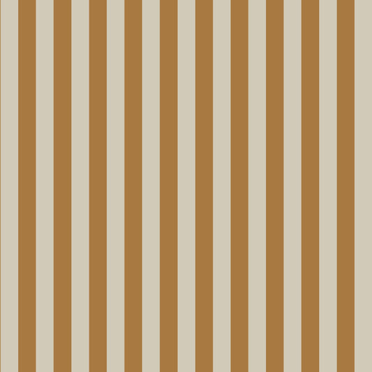 Mallion & Knowles Somerset Stripe Butterscotch Fire Retardant Curtains