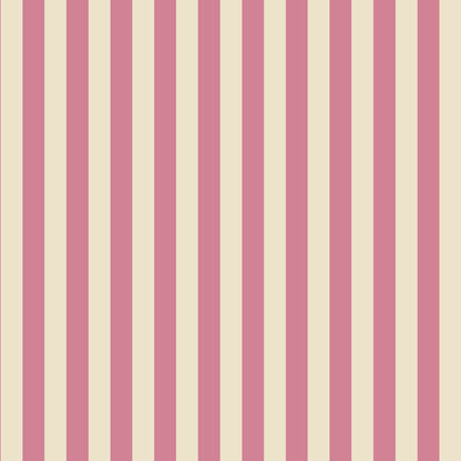 Mallion & Knowles Somerset Stripe Candy Fire Retardant Curtains