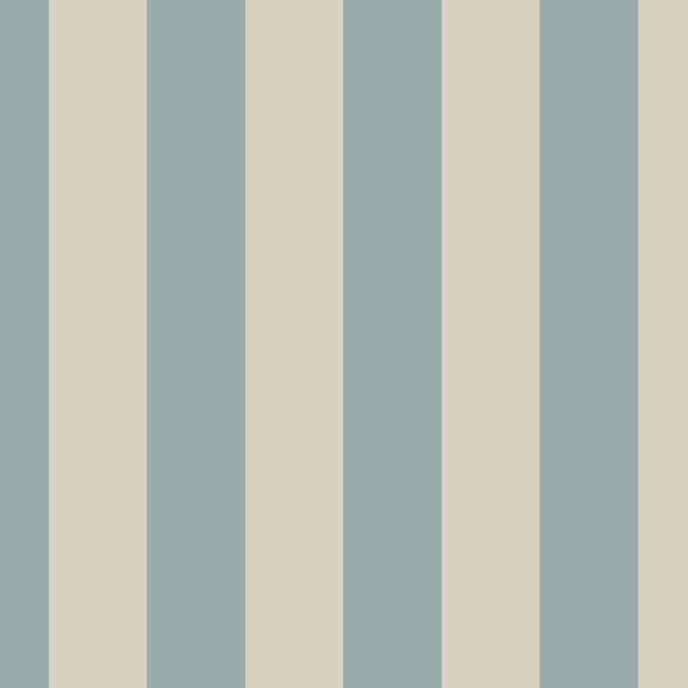 Mallion & Knowles Somerset Stripe Duck Egg Fire Retardant Curtains texture detail