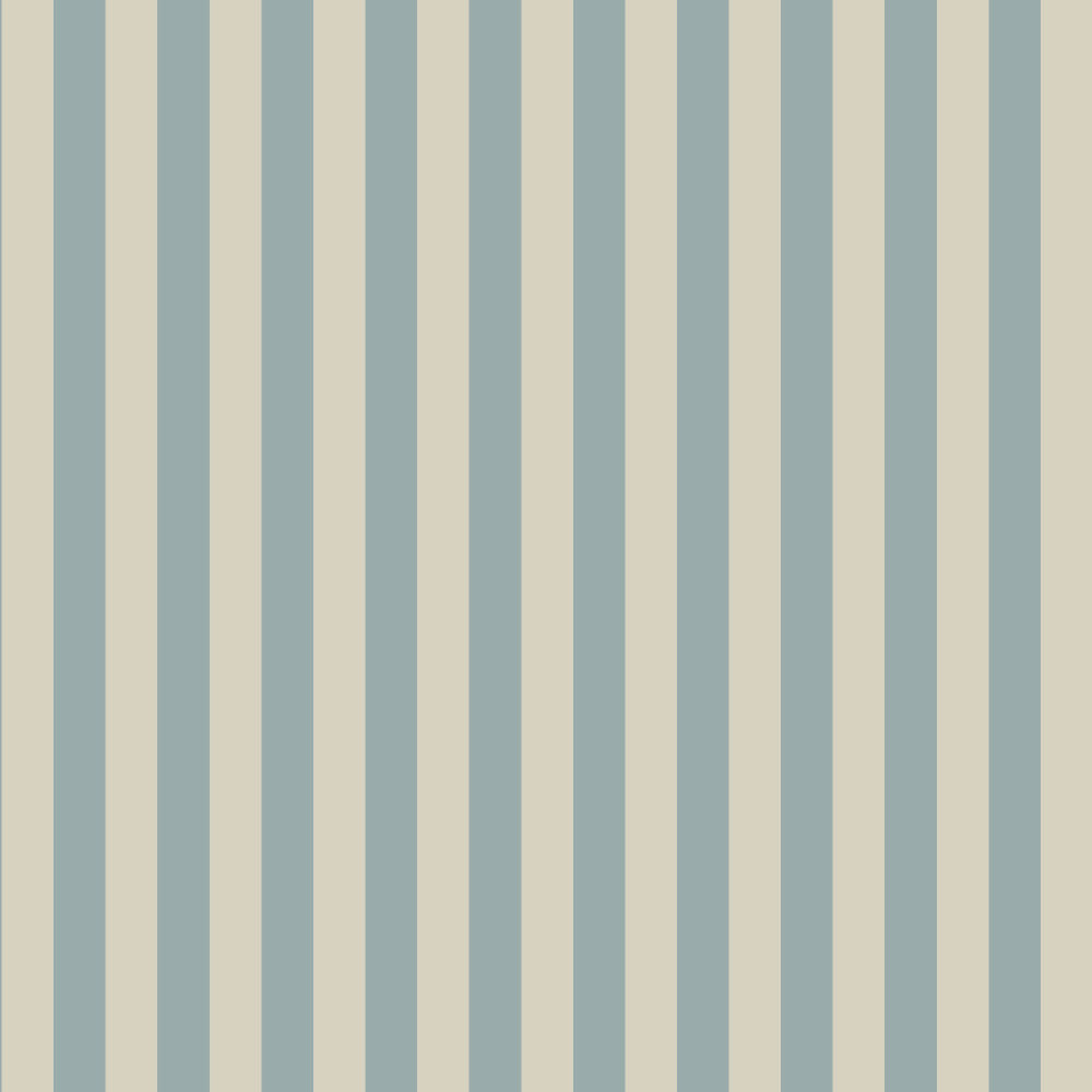 Mallion & Knowles Somerset Stripe Duck Egg Fire Retardant Curtains