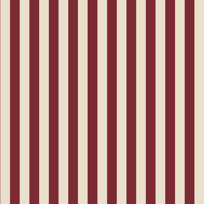 Mallion & Knowles Somerset Stripe Lipstick Fire Retardant Curtains