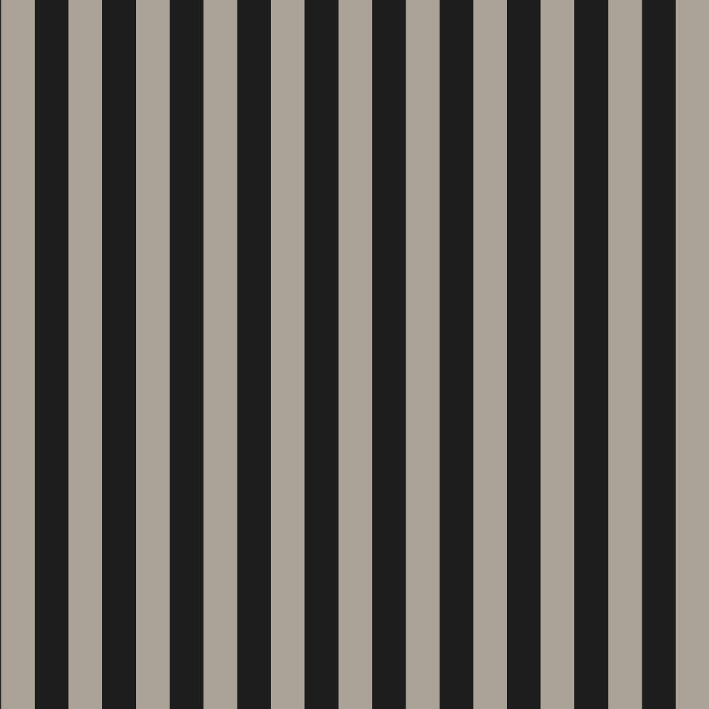 Mallion & Knowles Somerset Stripe Noir Fire Retardant Curtains