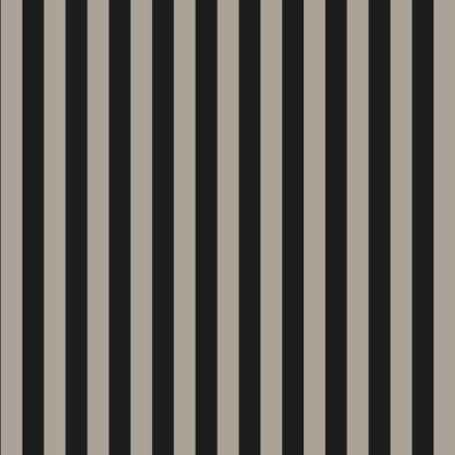 Mallion & Knowles Somerset Stripe Noir Fire Retardant Curtains