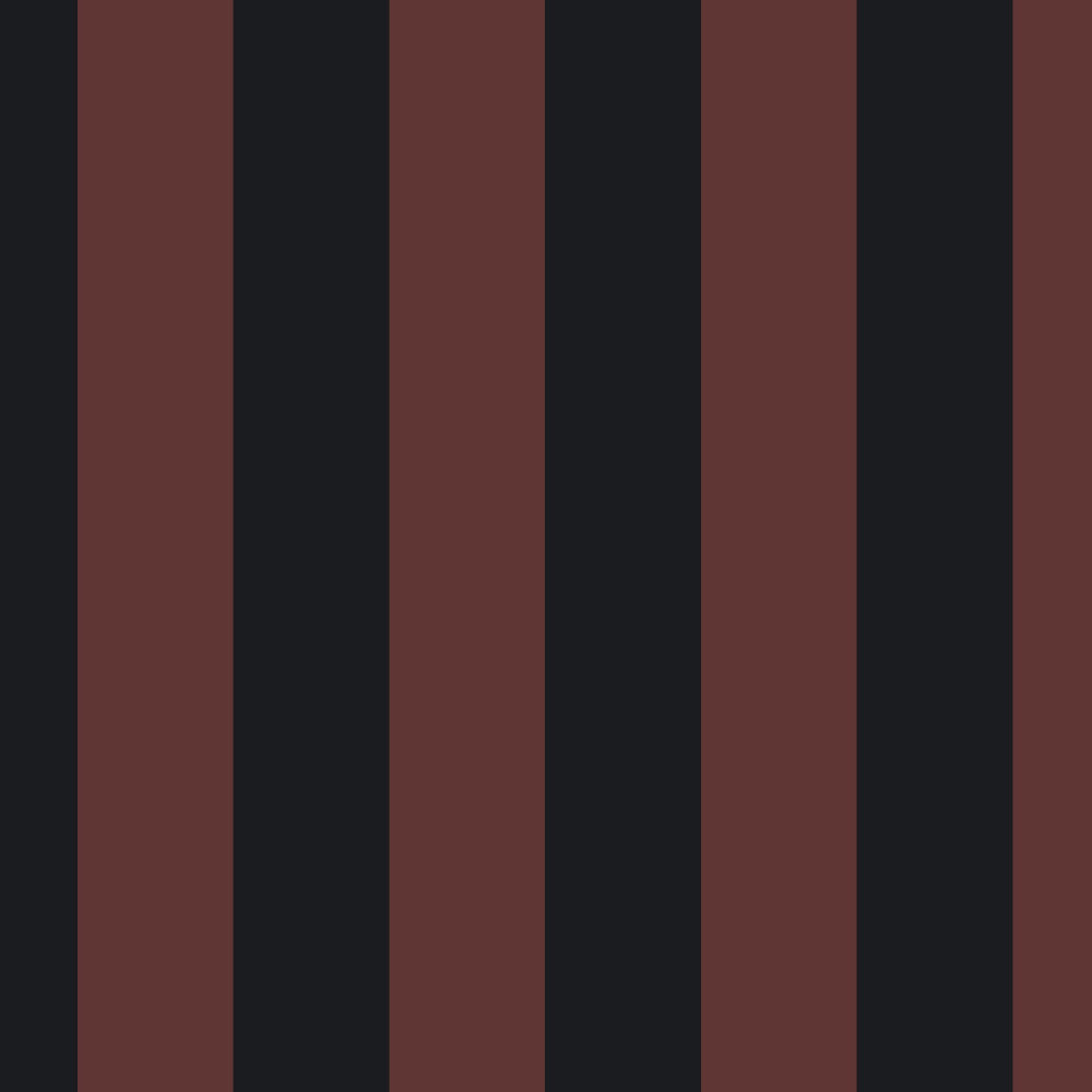 Mallion & Knowles Somerset Stripe Terra Cotta Fire Retardant Curtains texture detail