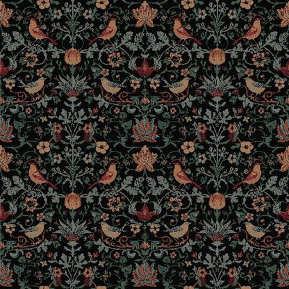 Mallion & Knowles Song Bird Moorland Fire Retardant Curtains