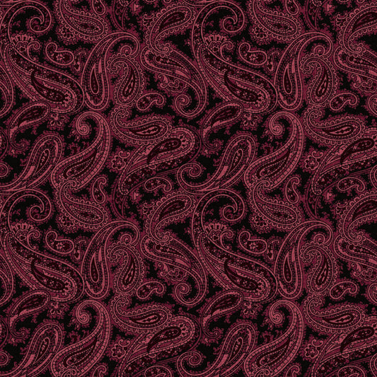 Mallion & Knowles Stirling Crimson Fire Retardant Curtains
