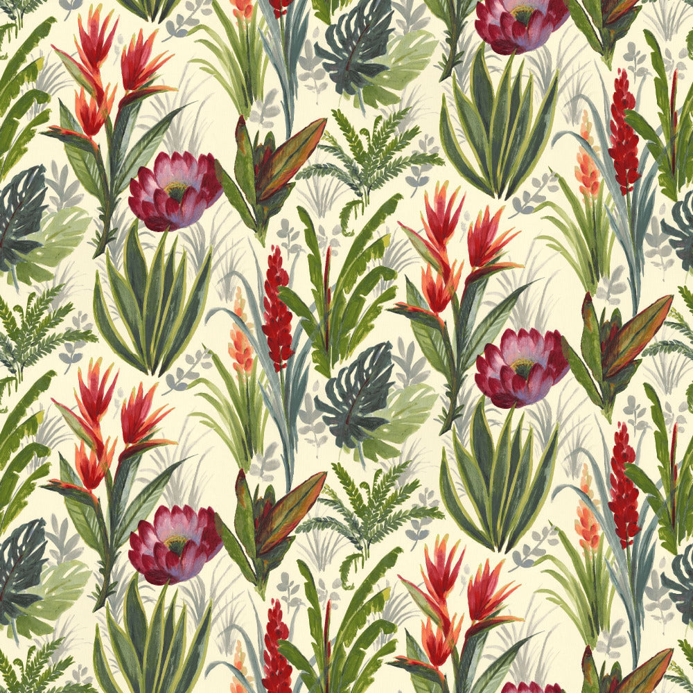 Mallion & Knowles Tahiti Peach Fire Retardant Curtains