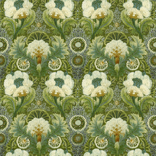Mallion & Knowles Tapestry Forest Fire Retardant Curtains