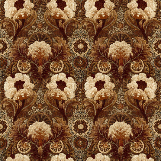 Mallion & Knowles Tapestry Rustic Fire Retardant Curtains