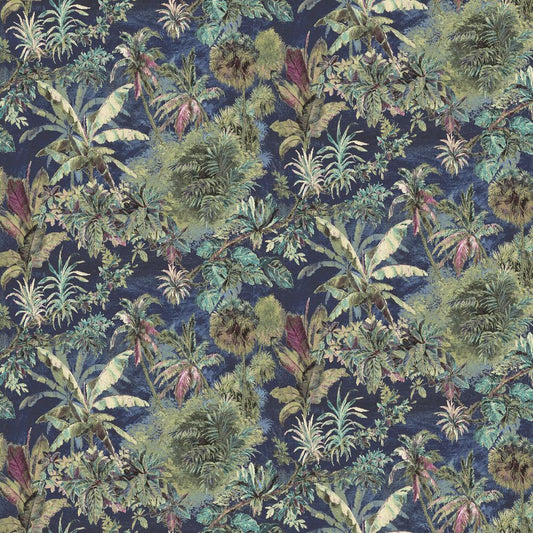 Mallion & Knowles Timor Navy Fire Retardant Curtains