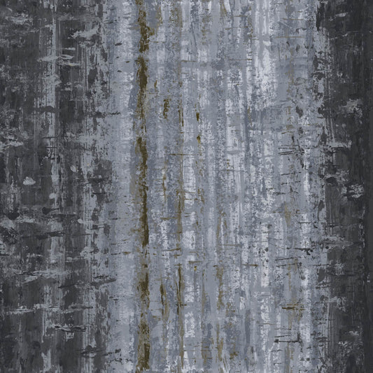 Mallion & Knowles Topaz Black/Silver Fire Retardant Curtains
