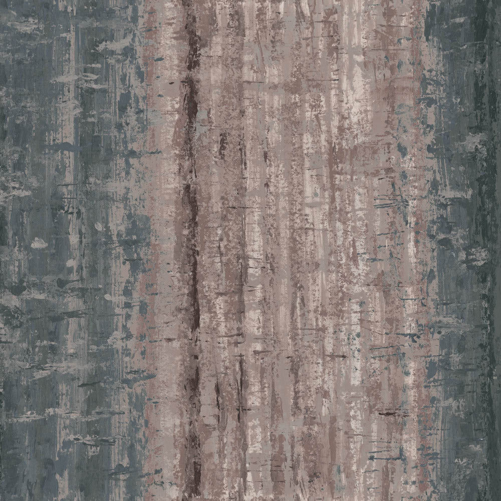 Mallion & Knowles Topaz Grey/Terracotta Fire Retardant Curtains