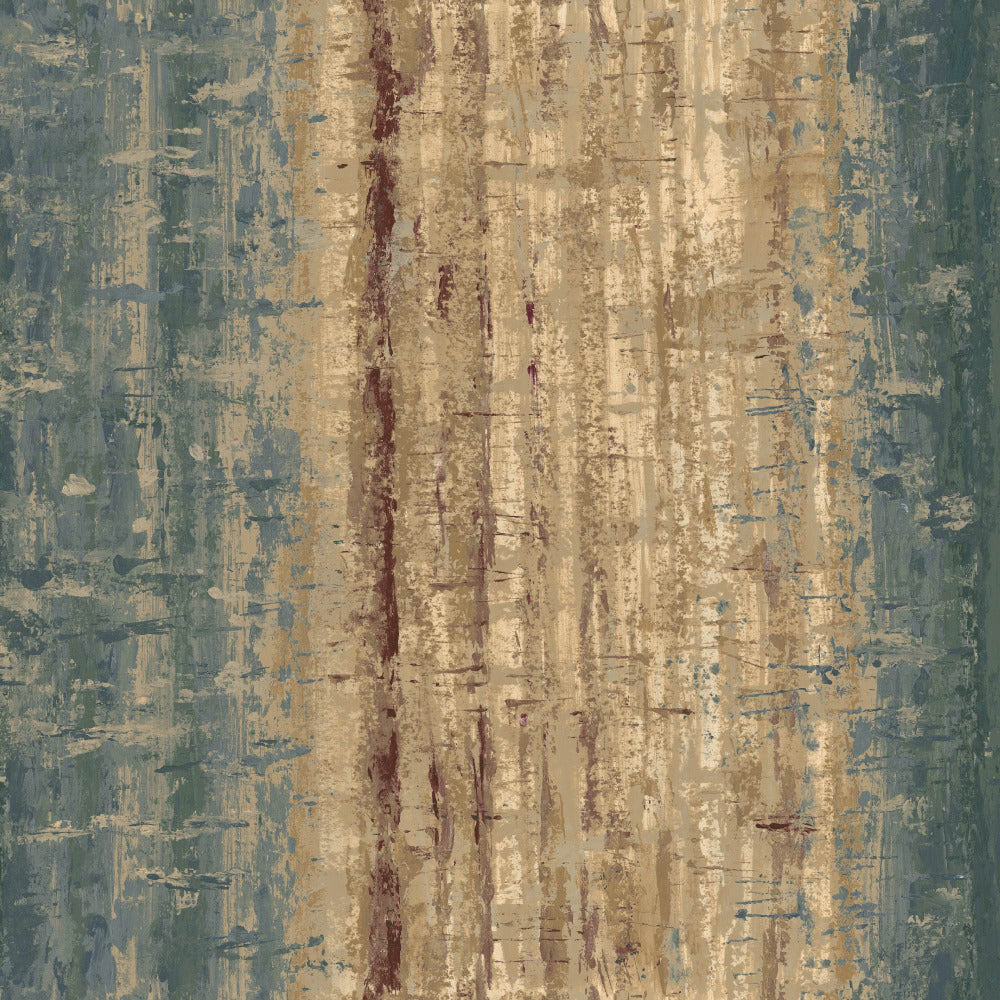Mallion & Knowles Topaz Sand/Jade Fire Retardant Curtains