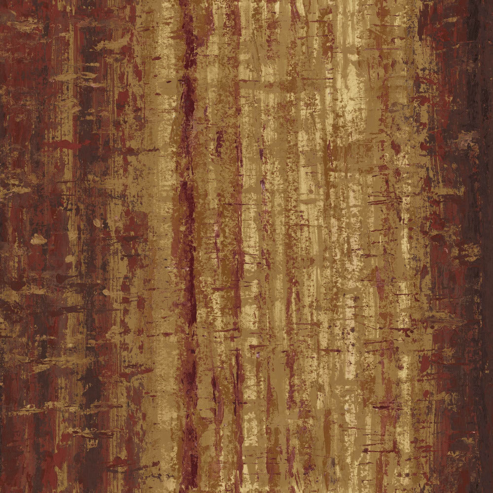 Mallion & Knowles Topaz Scarlet/Gold Fire Retardant Curtains