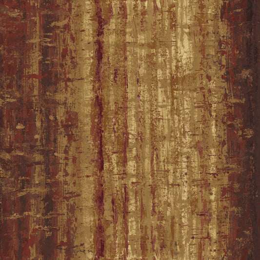 Mallion & Knowles Topaz Scarlet/Gold Fire Retardant Curtains