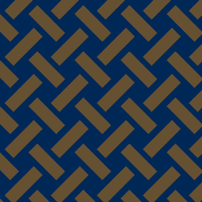 Mallion & Knowles Trellis Gold-Marine Fire Retardant Curtains texture detail
