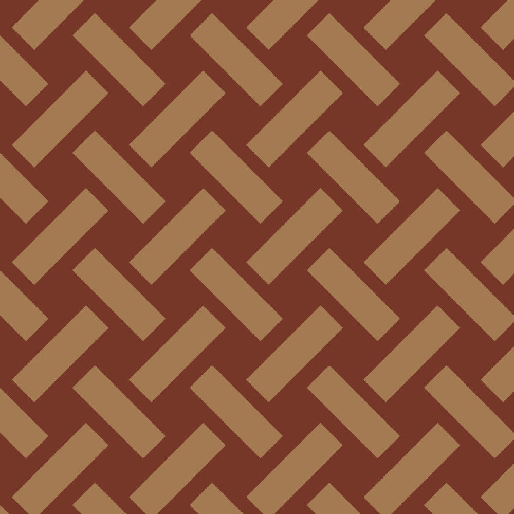 Mallion & Knowles Trellis Honey-Tan Fire Retardant Curtains texture detail