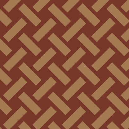 Mallion & Knowles Trellis Honey-Tan Fire Retardant Curtains texture detail