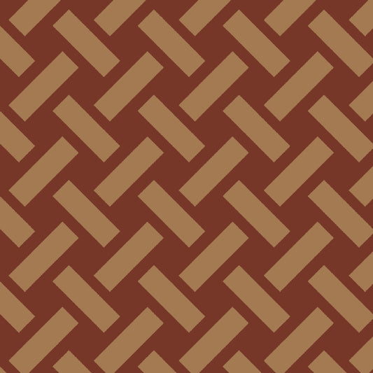 Mallion & Knowles Trellis Honey-Tan Fire Retardant Curtains texture detail