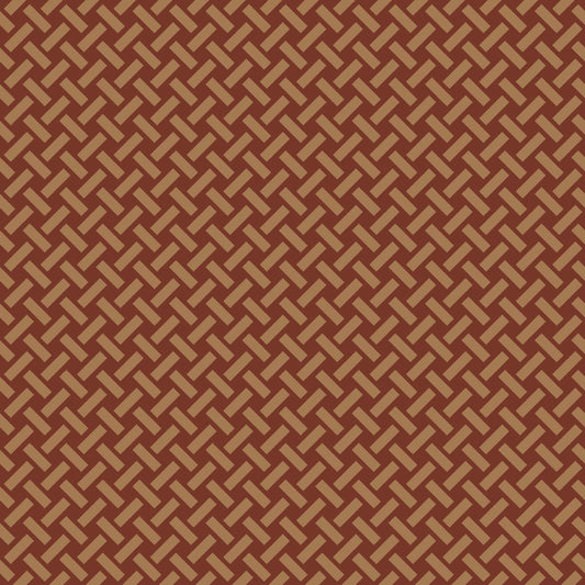 Mallion & Knowles Trellis Honey-Tan Fire Retardant Curtains