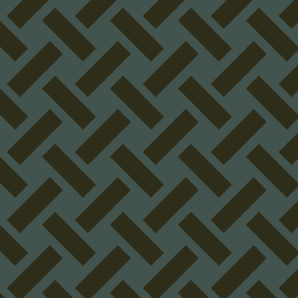 Mallion & Knowles Trellis Moss-Jade Fire Retardant Curtains texture detail
