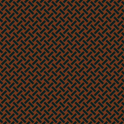 Mallion & Knowles Trellis Orange-Jet Fire Retardant Curtains