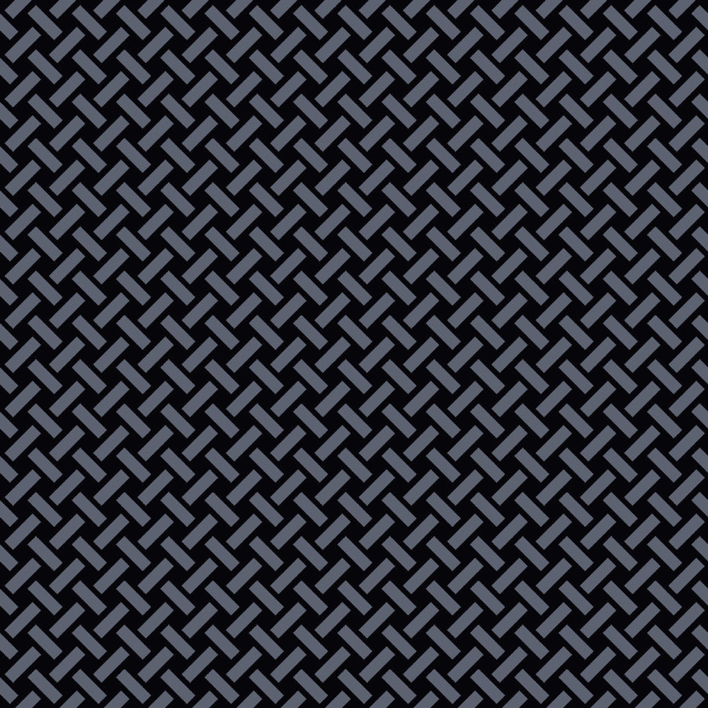 Mallion & Knowles Trellis Silver-Black Fire Retardant Curtains