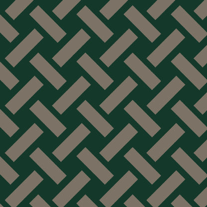 Mallion & Knowles Trellis Taupe-Forest Fire Retardant Curtains texture detail