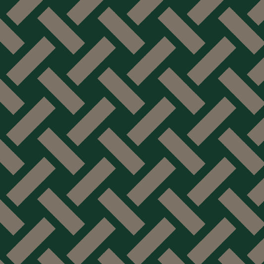 Mallion & Knowles Trellis Taupe-Forest Fire Retardant Curtains texture detail
