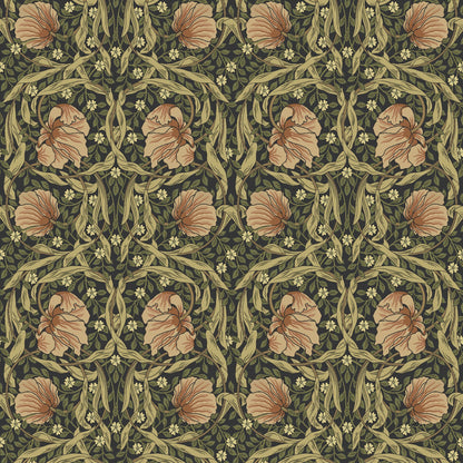 Mallion & Knowles Tulip Autumn Fire Retardant Curtains