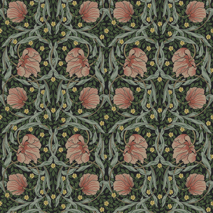 Mallion & Knowles Tulip Peach Fire Retardant Curtains